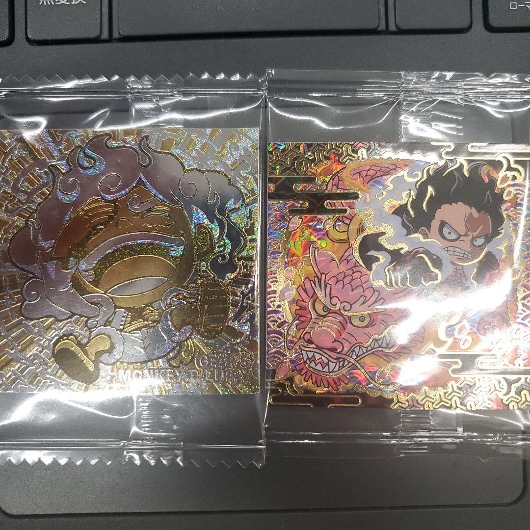 ワンピース　ウエハース　シークレット2種 ワンピースウエハース】9弾/SEC/シークレット2種 - メルカリ