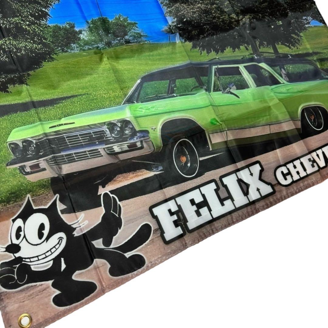 フラッグ フェリックス '65 シボレー インパラ ワゴン ローライダー