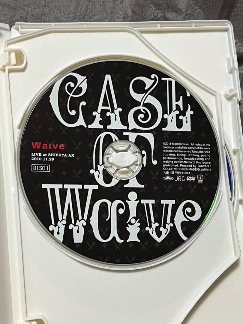 Waive 「CASE OF Waive」DVD - メルカリ