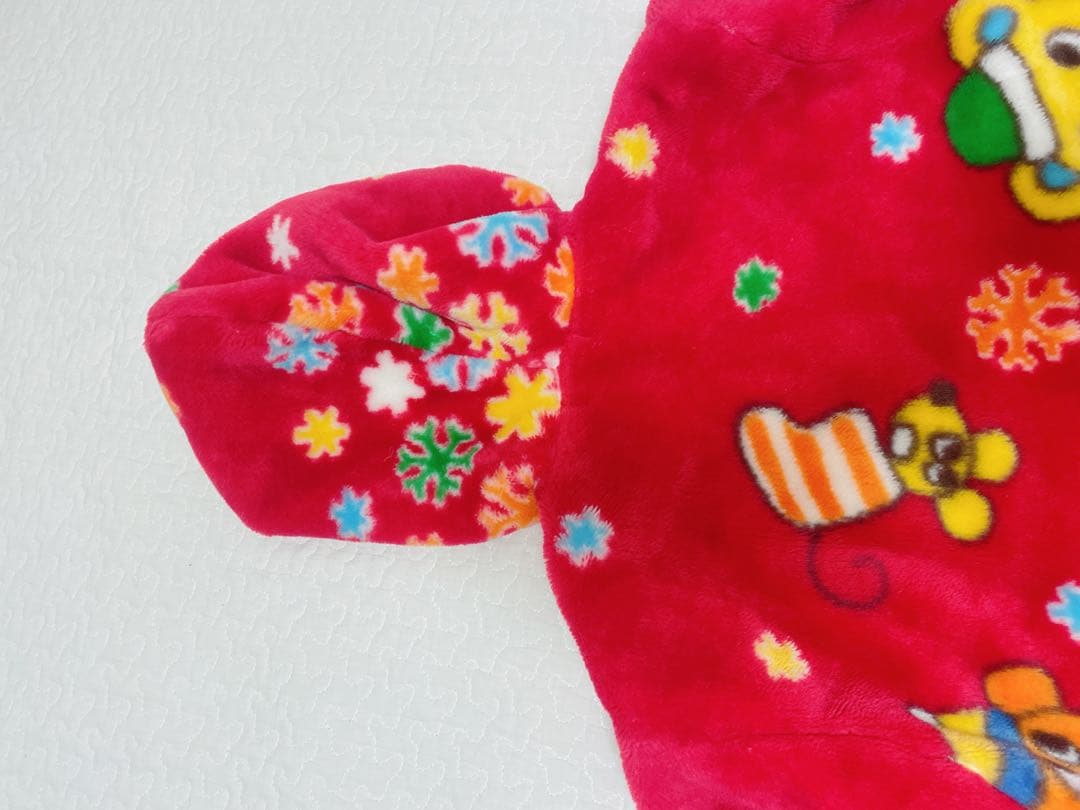 レトロ 希少 ミキハウス毛布アウター 110