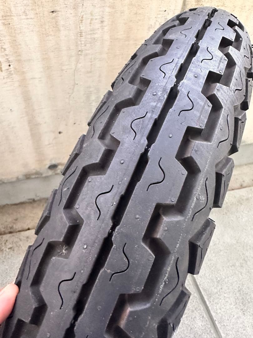 カワサキエストレア純正フロントスポークホイール ディスク付き バリ山