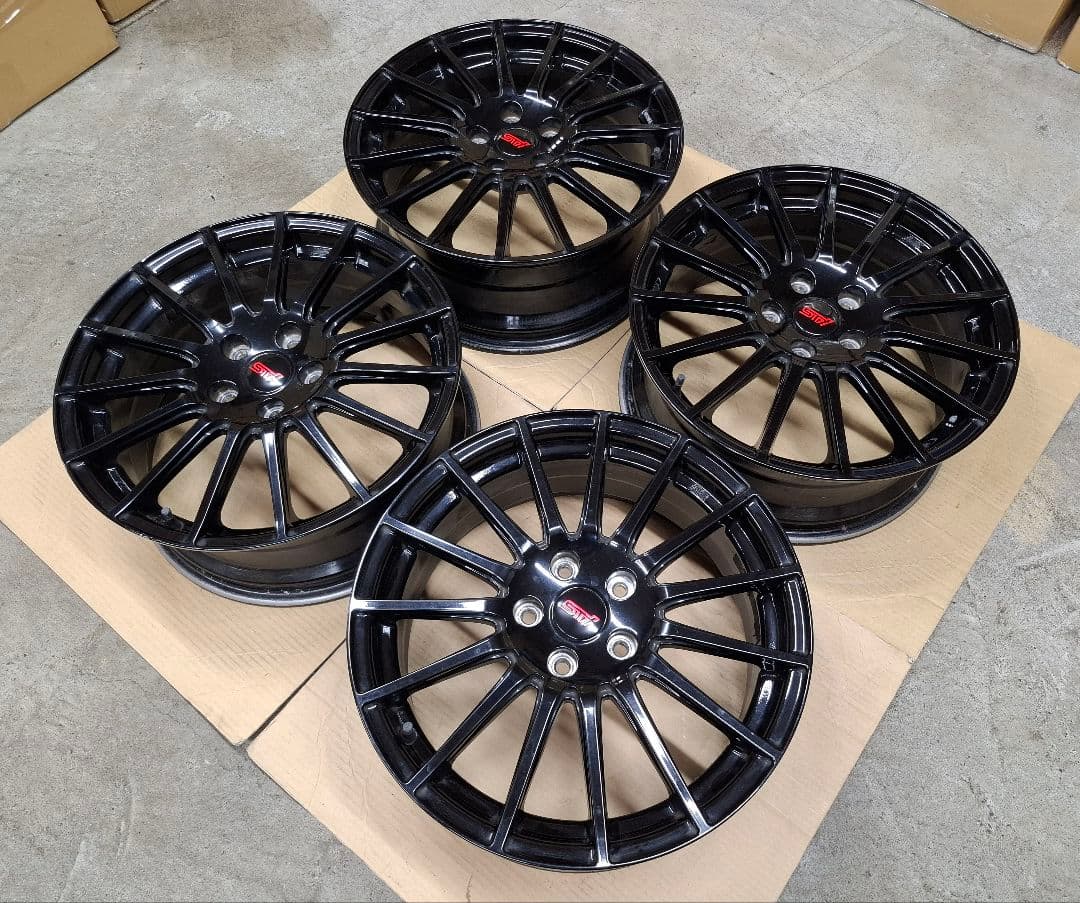 スバル レヴォーグ STI 純正 ホイール 4本 18インチ 7.5J WRX