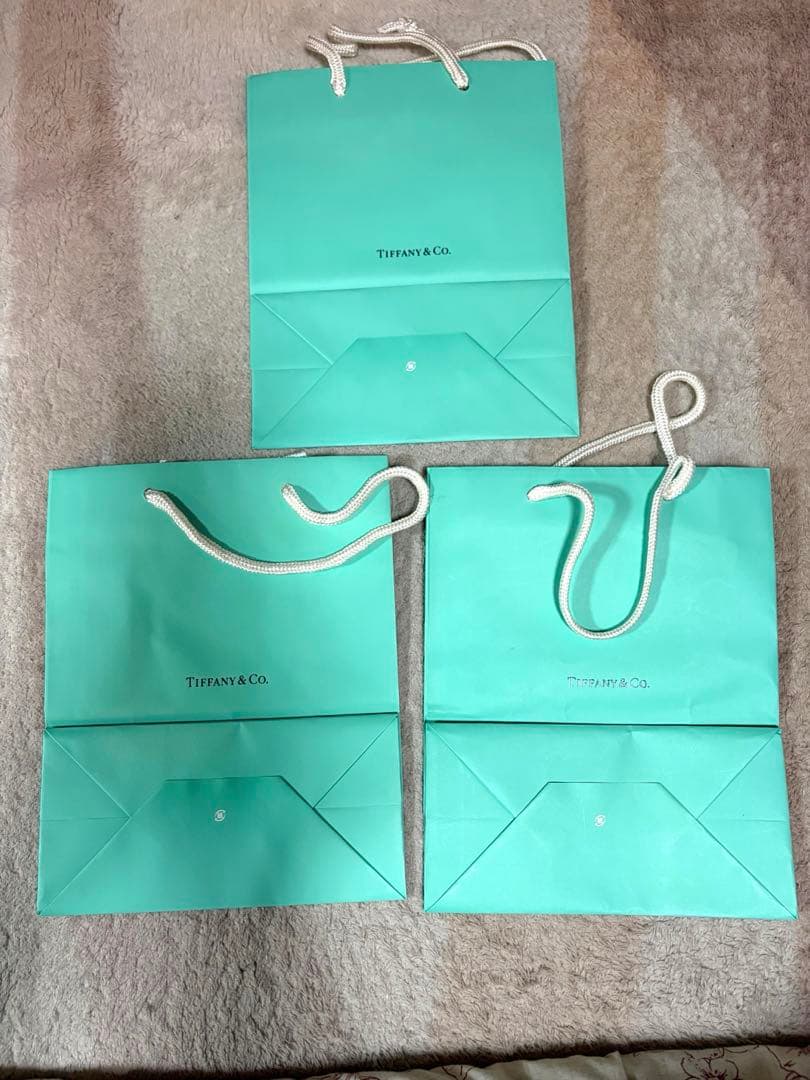 ティファニー 紙袋 3枚セット - メルカリ