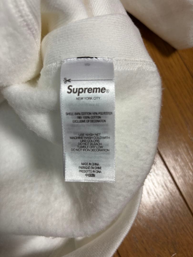 トップス Supreme Washed Box Logo Crewneck \"White\"