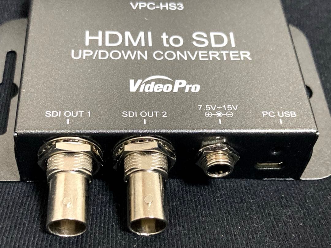 段々値下】HDMI to SDI信号変換器 1入力→2出力 新同、