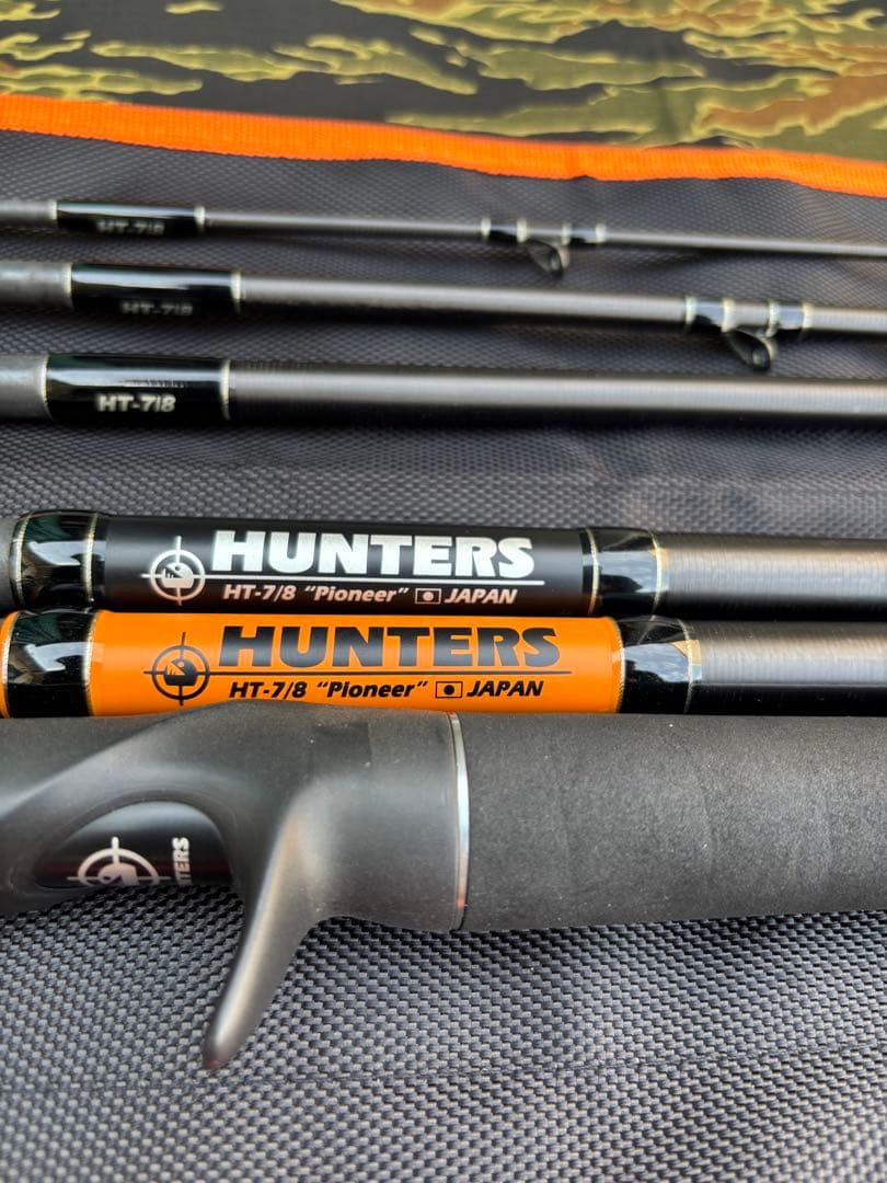 モンスターキス HUNTERS HT-7/8 ベイトロッド5-6ピース　美品