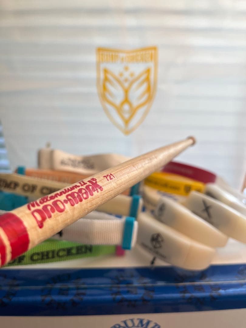 k*a様 BUMP OF CHICKEN 升秀夫 私物ドラムスティック - メルカリ