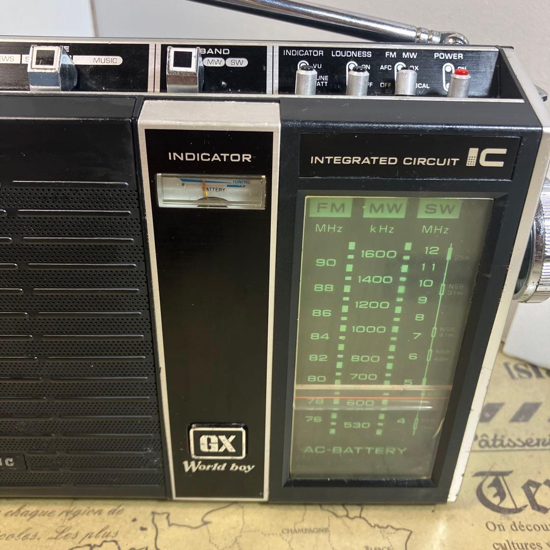 整備済動作品 ナショナル ワールドボーイGX 後期型