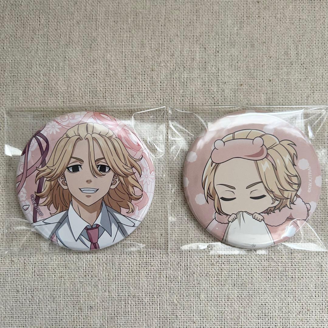 佐野万次郎 缶バッジ バルーンスーツ ふわみん - メルカリ