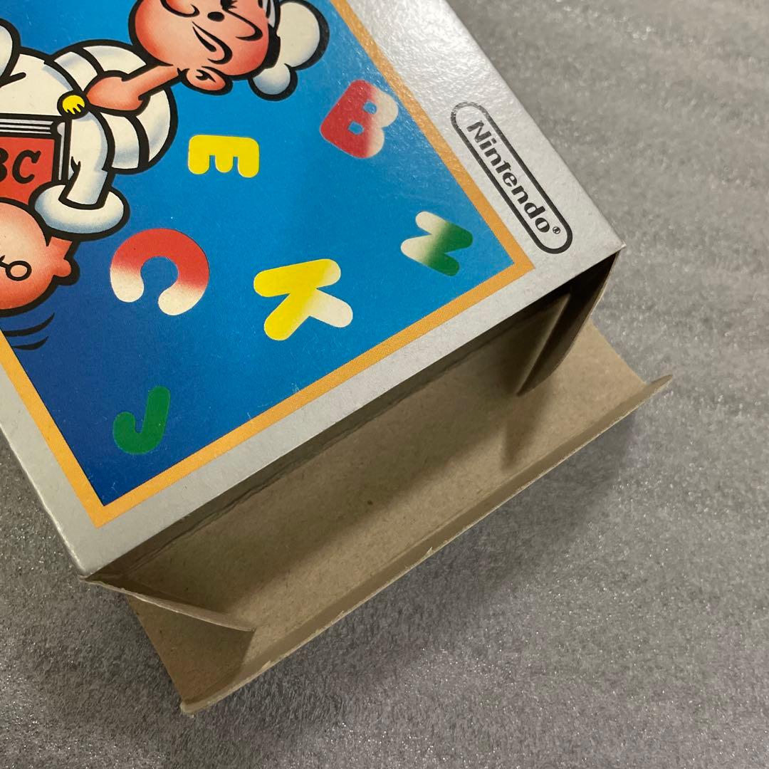 ポパイの英語遊び FC ファミコン 銀箱 - メルカリ