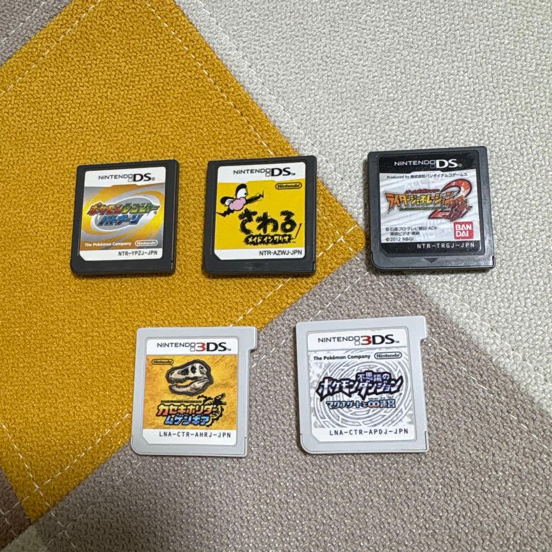 S*A様 3DS DS ソフト 5点まとめ売り ソフトのみ - メルカリ