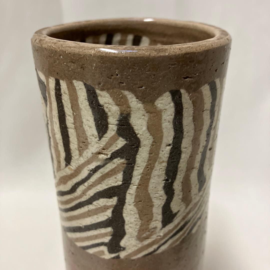 未使用 練込花瓶 水野双鶴作 木箱入 貴重 瀬戸焼 - メルカリ