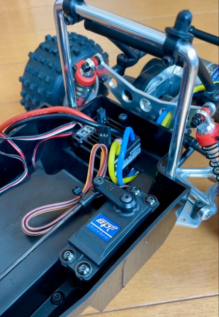 京商】BEETLE 2014（復刻版）ESC、サーボ、モーターファン メカ付き