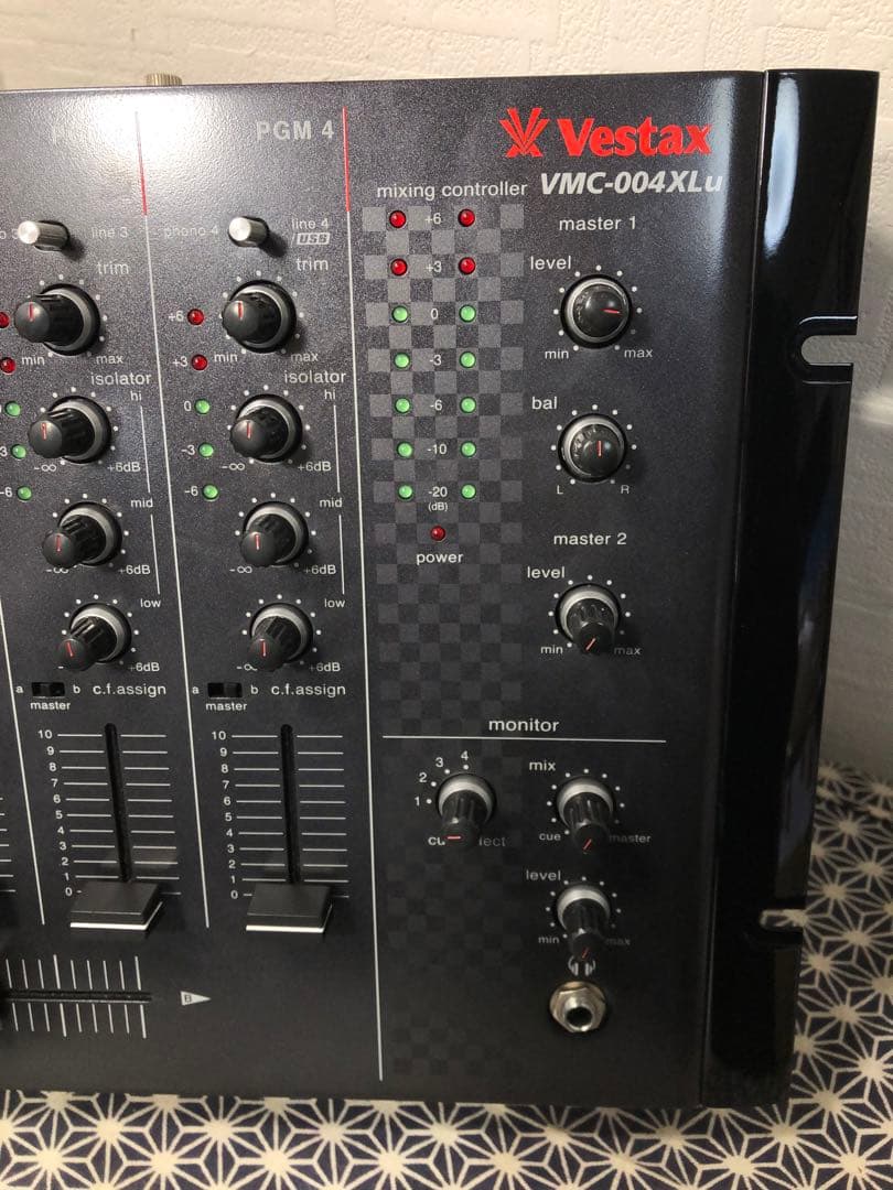 VESTAX ベスタクスVMC-004XLu TUB-1 AC-14-DM付属