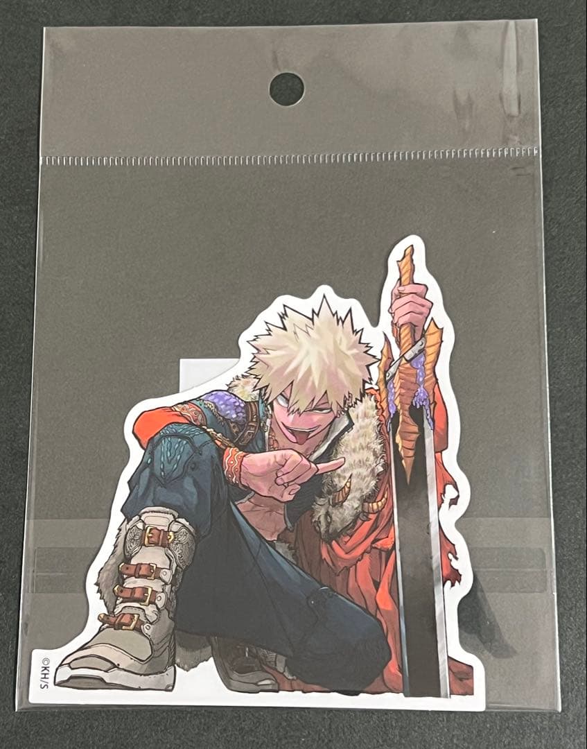 ヒロアカ ダイカットステッカー 幼馴染 緑谷出久 デク 爆豪勝己 十傑 4