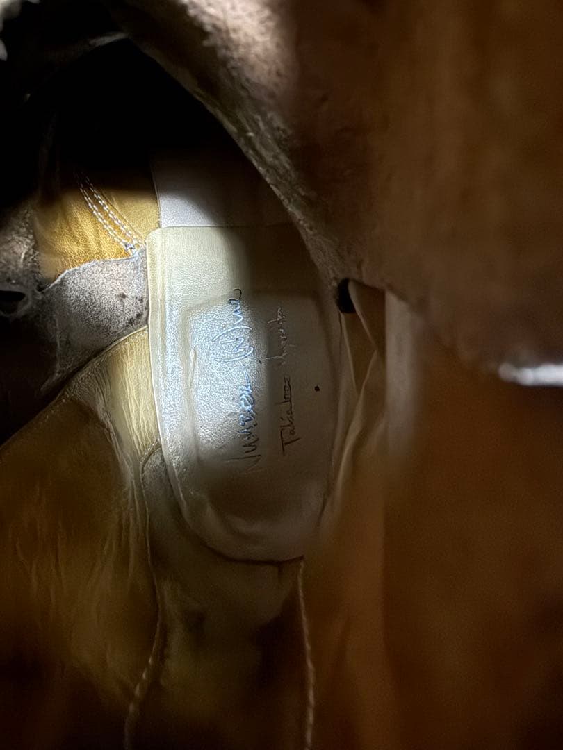 自*い様 08aw NUMBER (N)INE ワークブーツ サイズ9 - メルカリ