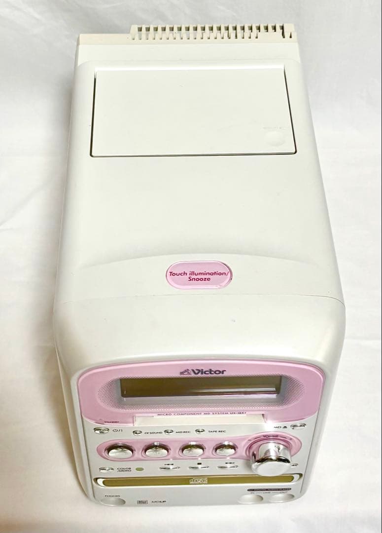 Victor CD/MDコンポ UX-QX1 ピンク 2008年製 - メルカリ
