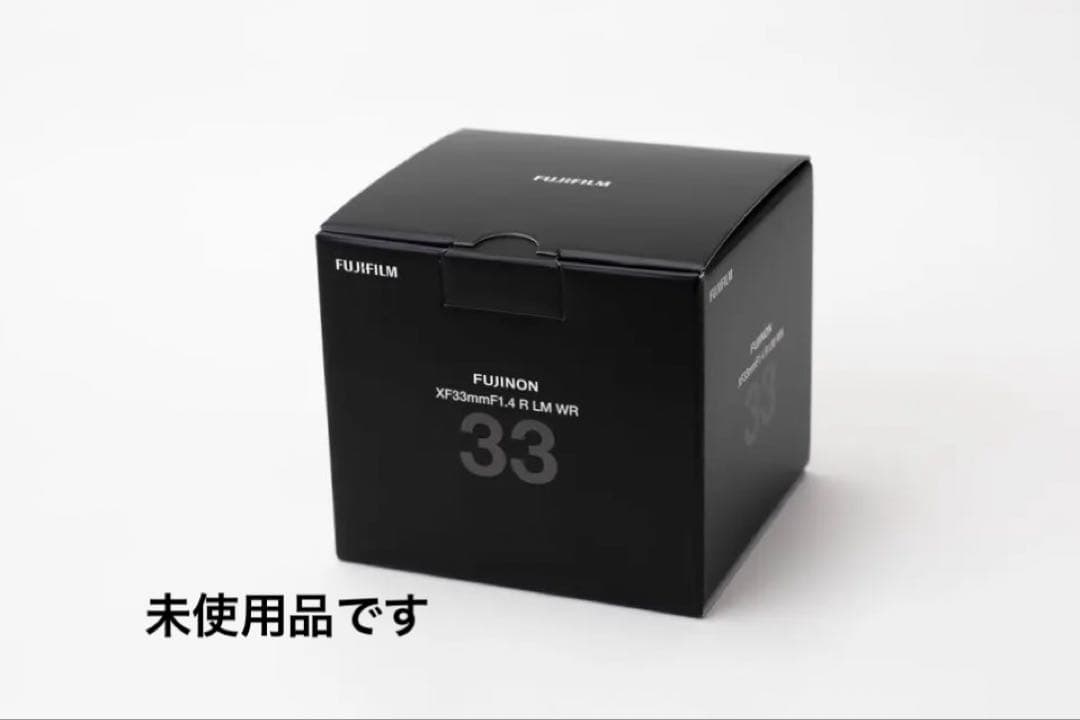【新品】レンズ ・XF33mmF1.4 R LM ＷＲ 箱入り。保証書付き。 2026年最新】xf33mmf1.4 r lm wrの人気アイテム - メルカリ