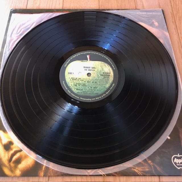 ビートルズ ラバー・ソウル LP 国内盤 アップル ラベル d717y77 - メルカリ