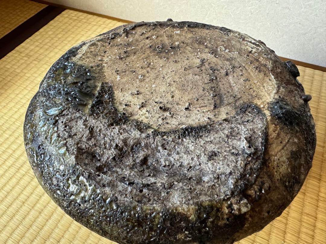 大名品 古伊賀 破袋水指 桃山〜江戸初期 - メルカリ