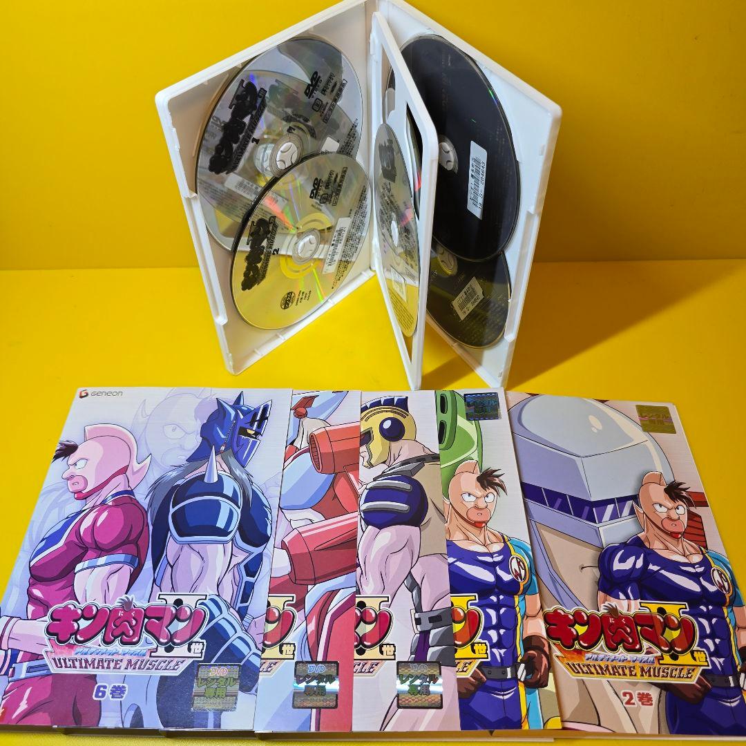 新品ケース交換済　キン肉マンII世 ULTIMATE MUSCLE DVD全6巻