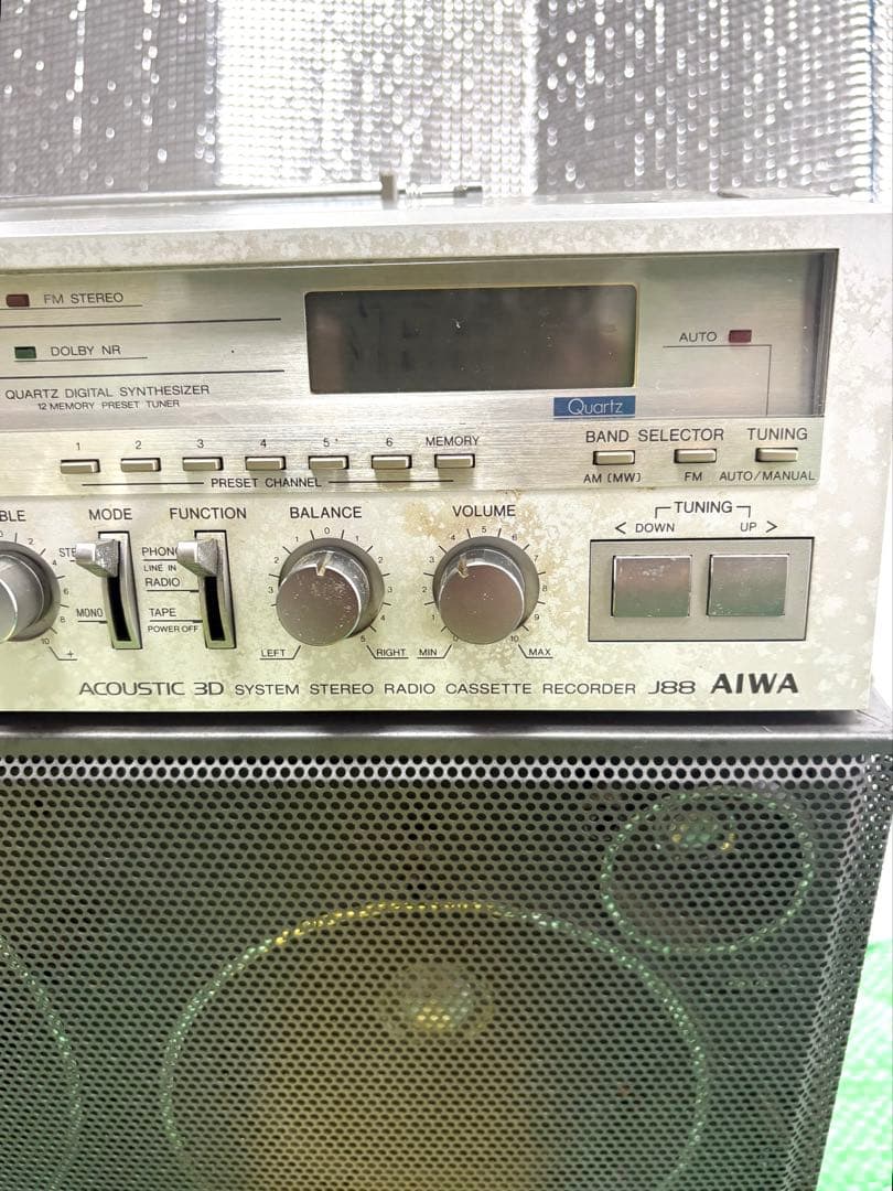 ジャンク】AIWA CS-J88 ラジカセ アイワ - メルカリ