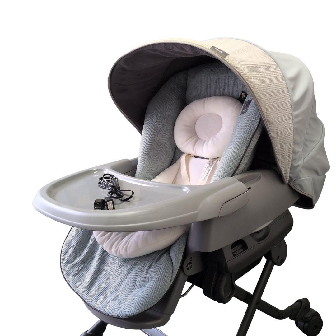 美品 送料無料】コンビ ネムリラオートスウィング BEDI long - メルカリ