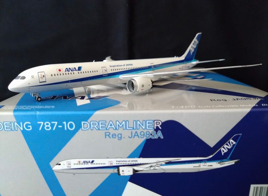 その他 NG MODEL 1/400 ANA 787-10 JA983A NG Models ANA Boeing 787-10 JA983A 56030 | WINGSMO.com – Aircraft