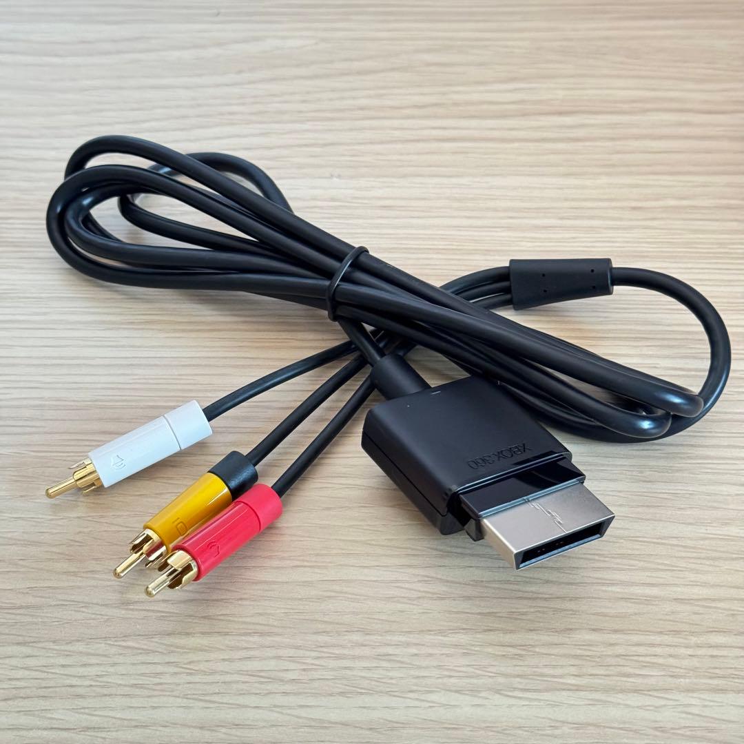 XBOX360 純正コンポジットAVケーブル 未使用 - メルカリ