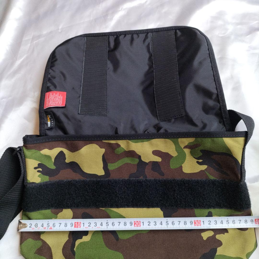 マンハッタンポーテージ 迷彩柄 大きめ ショルダーバッグ