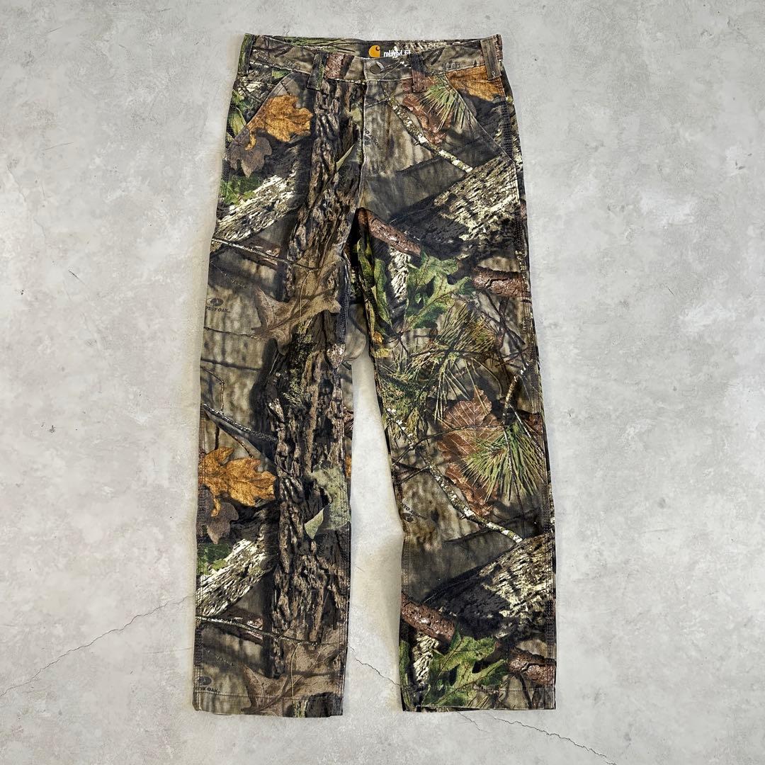 希少】Carhartt リアルツリーカモペインターパンツ カーハート 迷彩