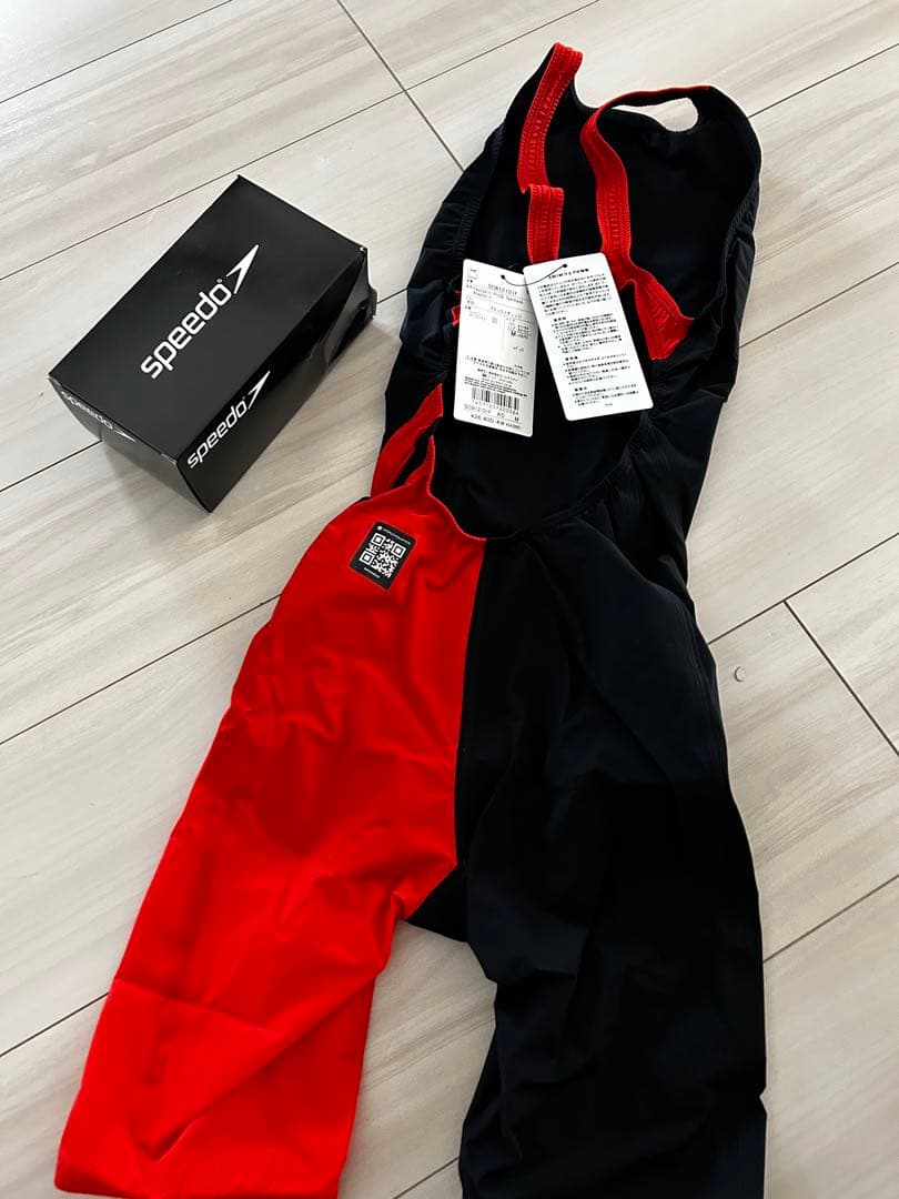 新品 SPEED ファストスキンプロ3オープンバックニースキン M 高速水着