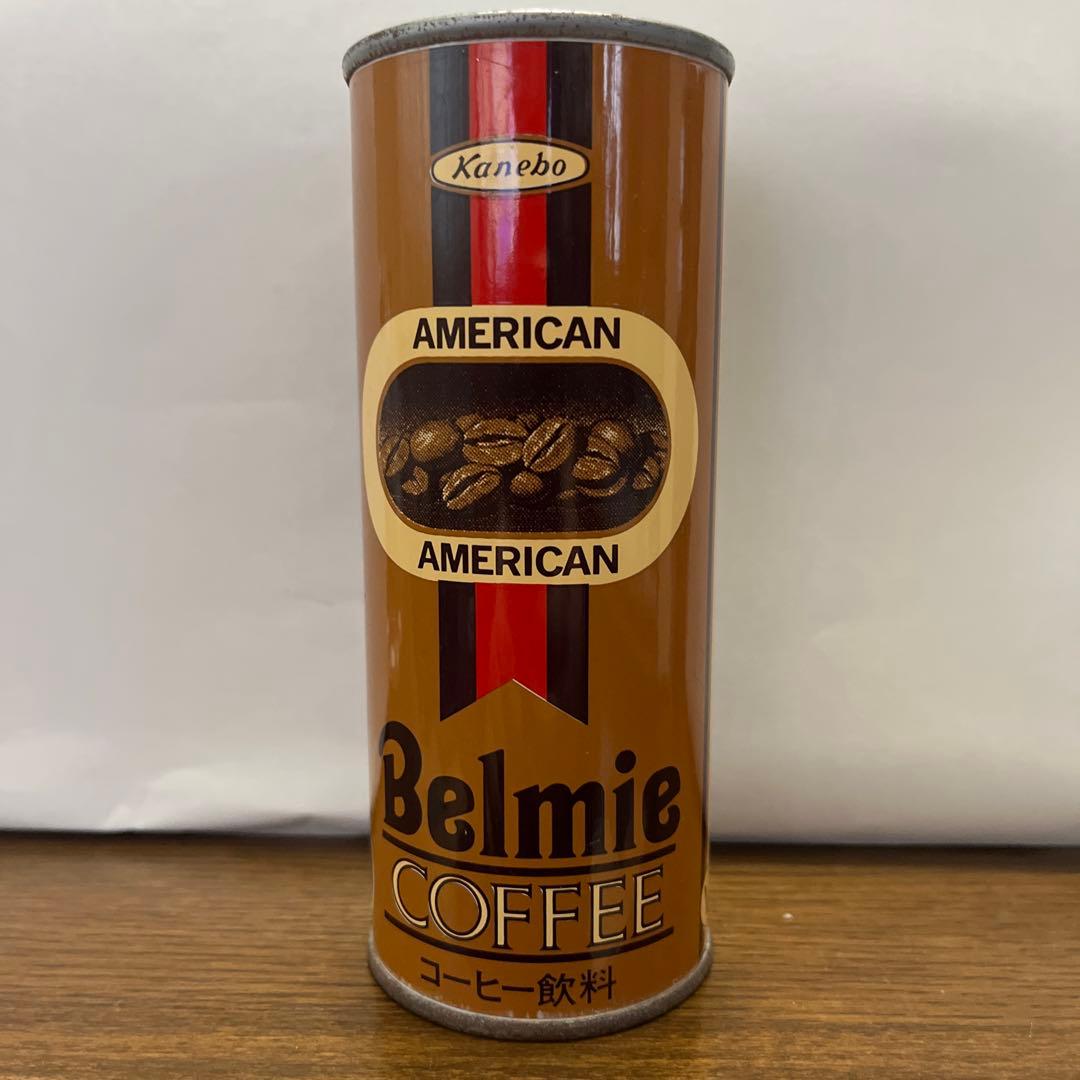 超レア物！昭和レトロ ベルミーコーヒー缶 - メルカリ
