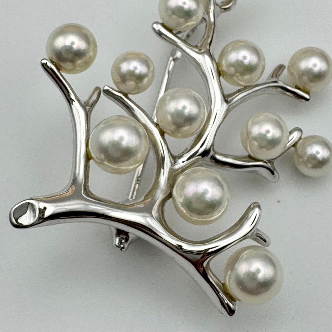 MIKIMOTO ミキモト ブローチ 幸福の木silver - メルカリ