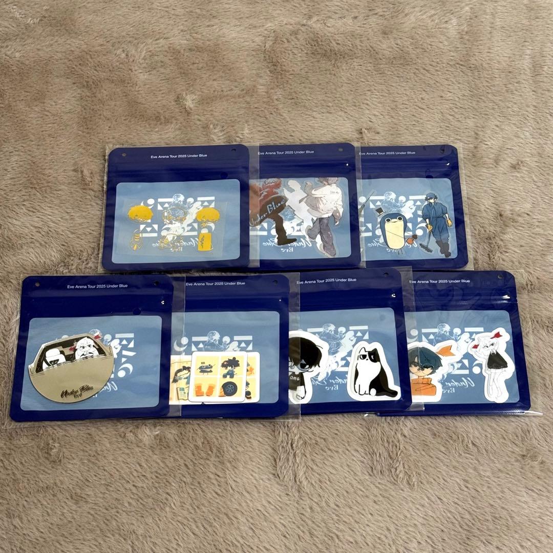 Eve Under Blue くじ ステッカーセット - メルカリ