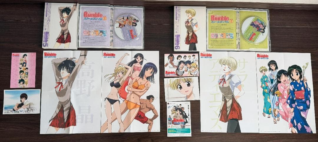 スクールランブル セル版DVDセット全巻21枚 1期＋1期補習+2期＋3期