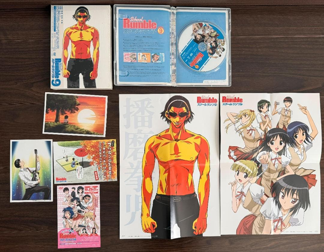 スクールランブル セル版DVDセット全巻21枚 1期＋1期補習+2期＋3期