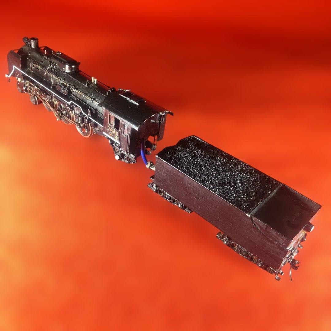 C59，蒸気機関車、HOゲージ、ジャンク - 鉄道模型お 手頃 価格