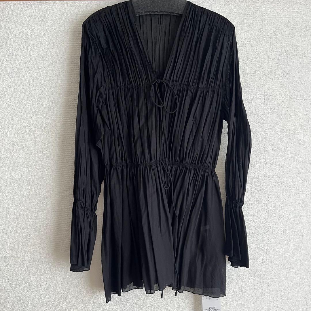 Plage COTTON SHIRRING ブラウス