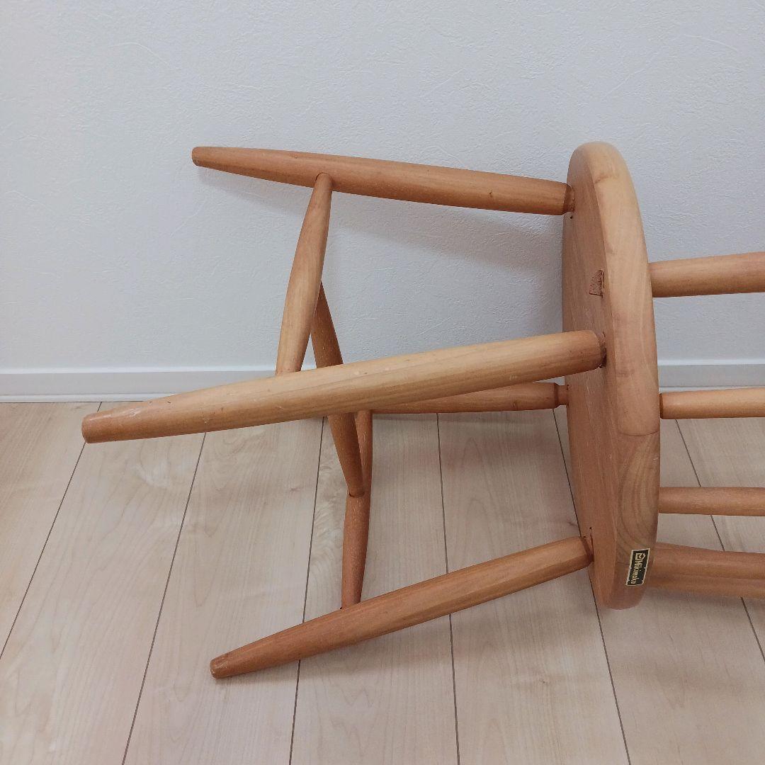 ミキモク ウィンザーチェア 木製 北欧 ヴィンテージ - メルカリ