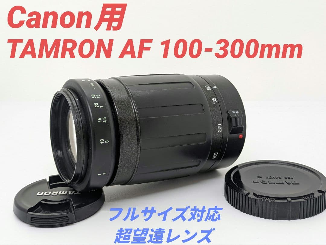 6月23日限定価格♪【Canon用】TAMRON AF 100-300mm 6月23日限定価格♪【Canon用】TAMRON AF 100-300mm