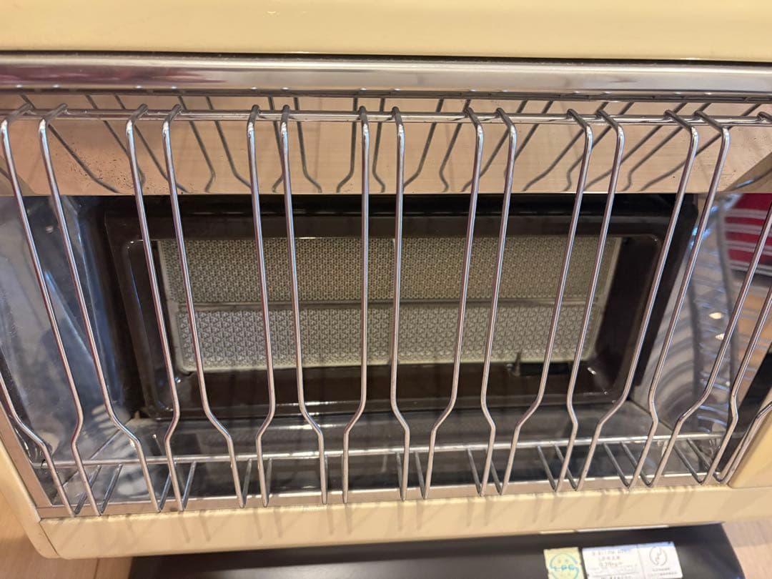 Rinnai Infra Red 昭和レトロストーブ クリーム色