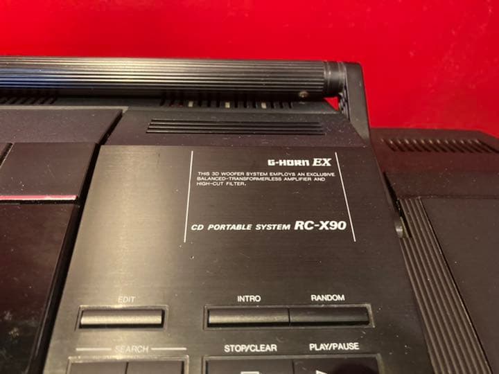 victor RC-X90 G-HORN EX 昭和レトロ CDラジカセ - メルカリ
