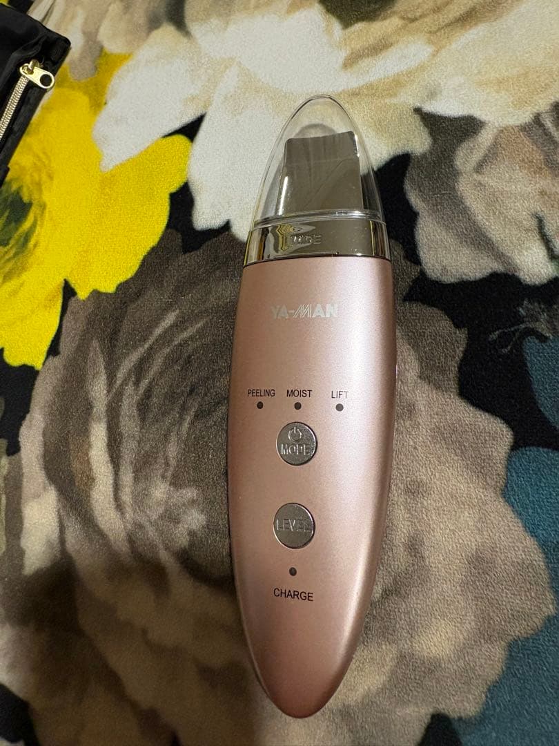 YA-MAN ダブルピーリングプロ ピンク本体＋スタンド＋ACアダプター付