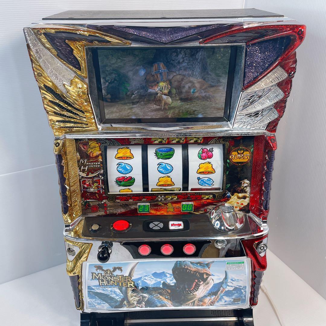 超希少】パチスロ モンスターハンター 初代 コイン不要器 ティガ