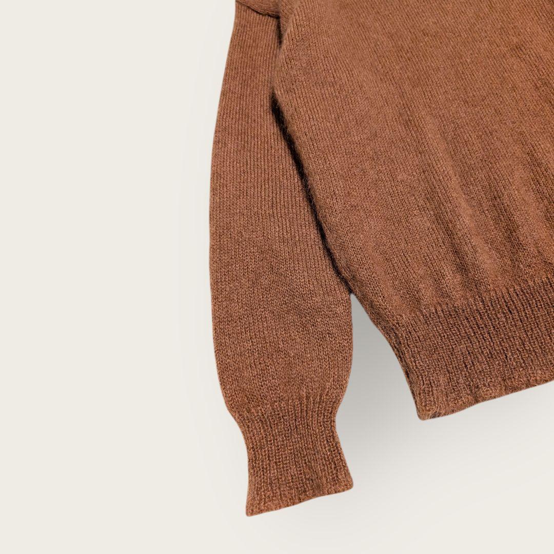 AURALEE オーラリー ブラウン クルーネックニットセーター サイズ3