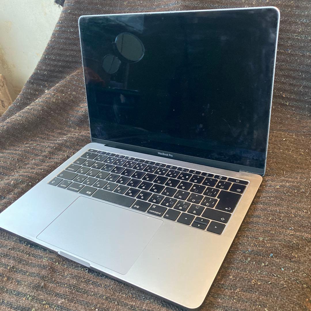 MacBook Pro 13インチ 画面割れ　バッテリーコネクタ不備　ジャンク品 MacBook Pro 13インチ 画面割れ バッテリーコネクタ不備 ジャンク品