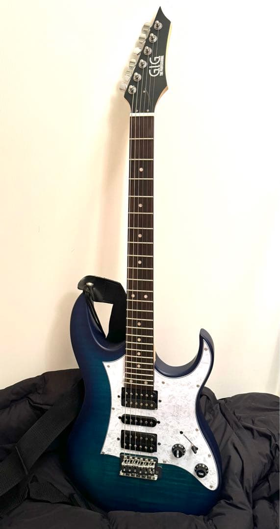 エレキギター ブルーグラデーション GIG プロフェッショナル 初心者