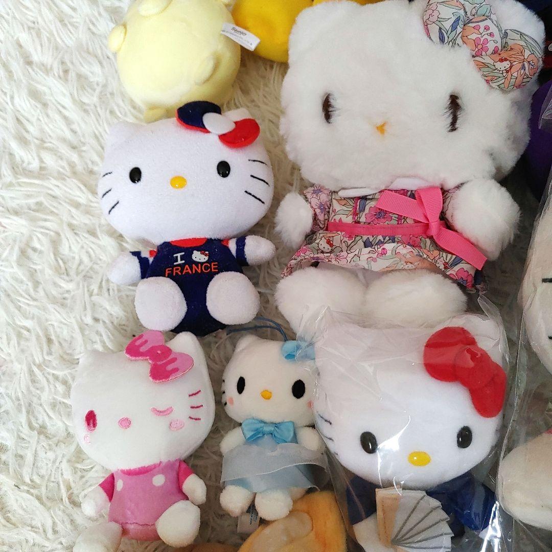 サンリオ キャラクター ハローキティ クロミなど ぬいぐるみ おまとめ
