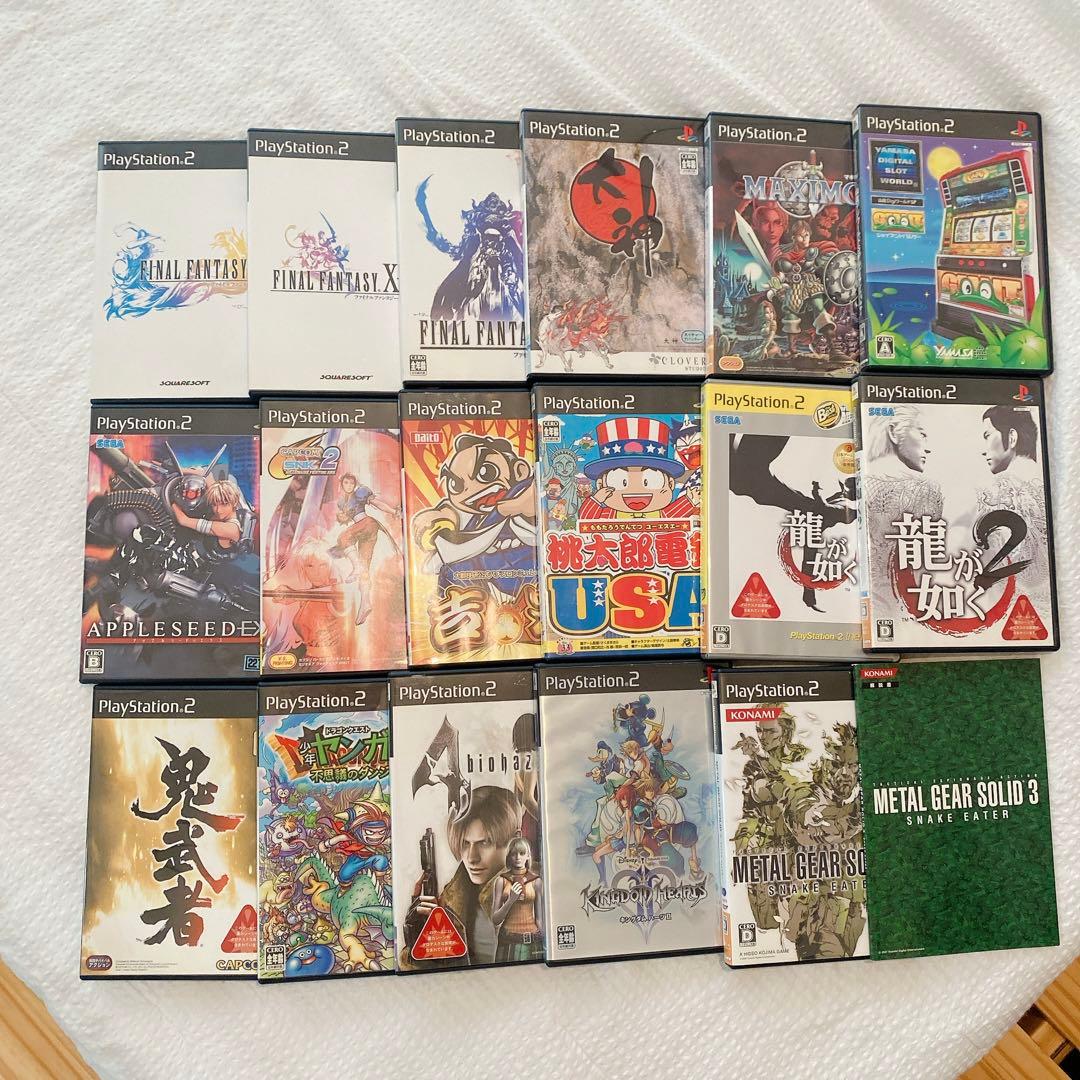 サマーセール】PS2 ソフト 17本 セット まとめ売り - メルカリ
